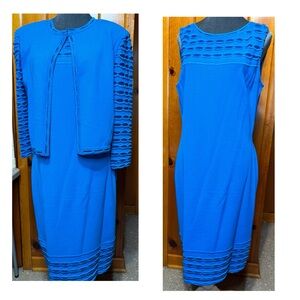 St. John "Cerulean Charmer” Dress Suit